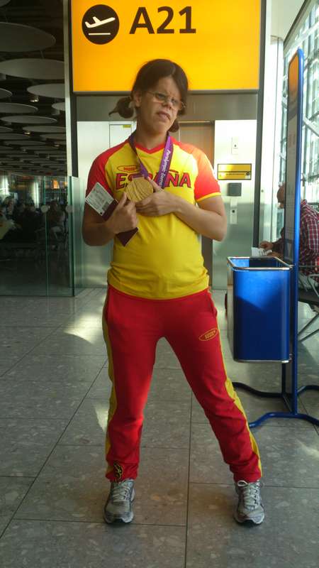 En londres con Laura Garc&iacute;a